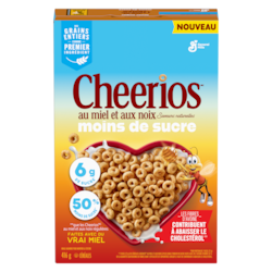 General Mills Cheerios Céréales au miel et aux noix 416.7 g, 1,39 $/100g