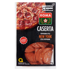 Roma New York Style Pepperoni Caserta 175 g, $3.42/100g