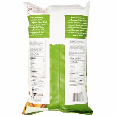 Plant-Based Baked Corn Ring Puffs, Sour Cream & Onion