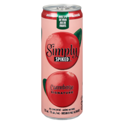 Simply Boisson de malt alcoolisée canneberge signature (Pièce d’identité requise au moment du ramassage) 12x355.0 ml, 0,54 $/100ml