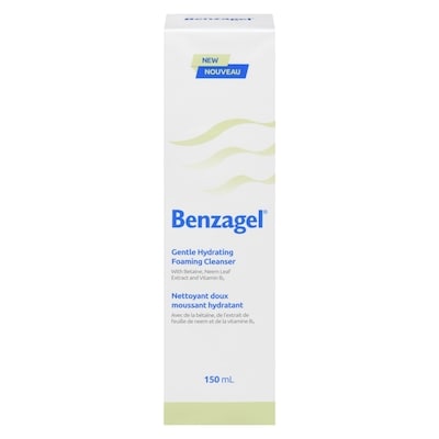 Benzagel Gentle Hydrating Foaming Cleanser 150 ml, $10.66/100ml