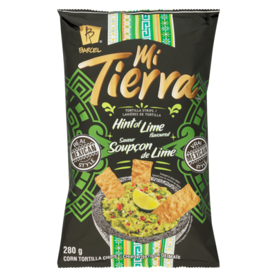 Barcel Chips tortilla de maïs saveur soupçon de lime 280 g, 1,79 $/100g
