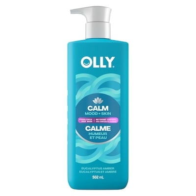 OLLY Olly Vitamin Complex Body Wash, Calm, Eucalyptus Amber 502 ml, $3.38/100ml