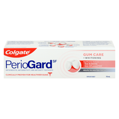 Colgate Antigingivitis, Antisensitivity, And Anticavity Toothpaste Gum Care + Whitening 70 ml, $14.27/100ml