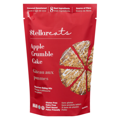 Stellareats Grain-Free Baking Mix Apple Crumble Cake 350 g, $4.57/100g