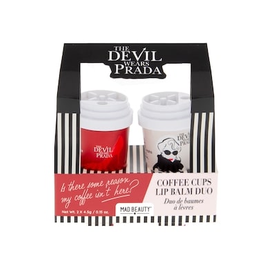 Mad Beauty Devil Wears Prada Coffee Cup Lip Balm Duo 1 ea, $12.00/1ea