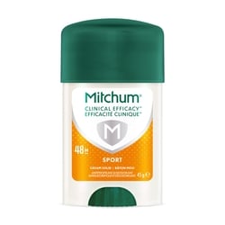 Mitchum 48H Clinical Efficacy Soft Solid Antiperspirant & Deodorant, Sport 52.89 g, $20.78/100g