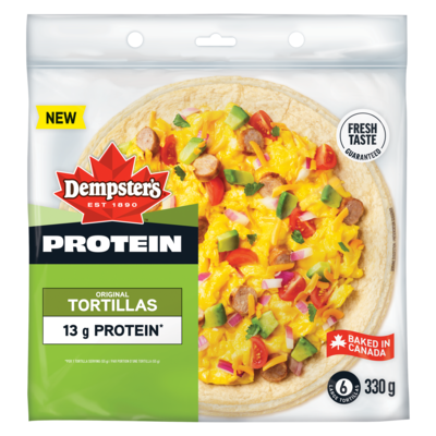 Dempster Original Tortillas Protein 330 g, $1.66/100g