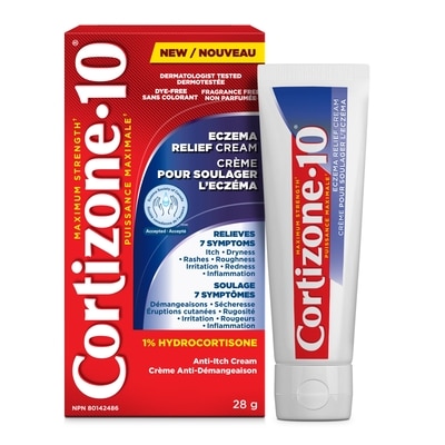 Cortizone-10 Eczema Relief 1% Hydrocortisone Cream 28 g, $51.75/100g