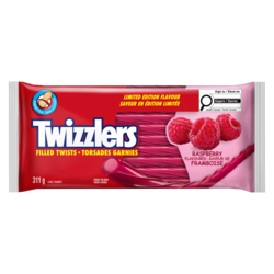 Twizzlers Candy Raspberry Flavoured Limited Edition Flavour 311 g, $0.80/100g