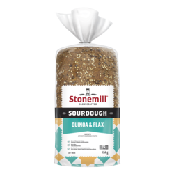 Stonemill Quinoa & Flax Bread 454 g, $1.32/100g