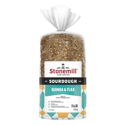 Stonemill Bakehouse Pain de lin germé Honest Wellness 454 g, 1,28 $/100g