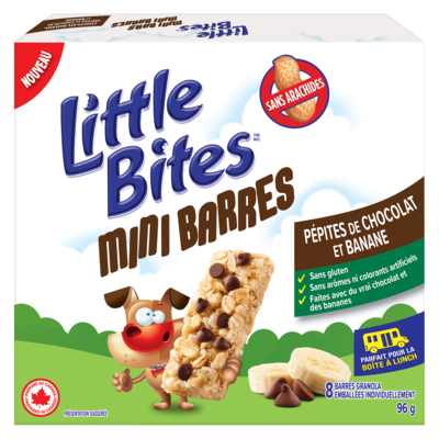 Sara Lee Barres granola pépites de chocolat et banane 96 g, 5,51 $/100g