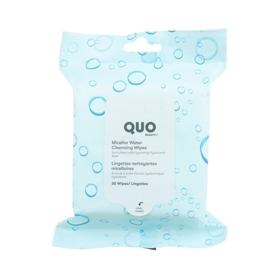 Quo Beauty Micellar Water Cleansing Wipes Micellar Water 1 ea, $2.69/1ea