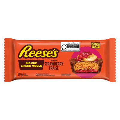 Reese's Candy With Strawberry King Size 79 g, $3.16/100g