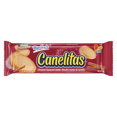  Biscuits à saveur de cannelle 90 g, 1,99 $/100g