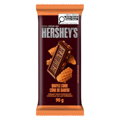 Hershey's Creamy Milk Chocolate Waffle Cone 90 g, $3.88/100g