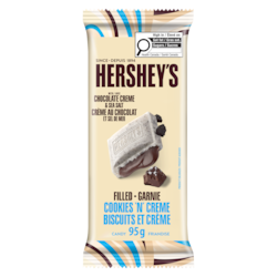 Hershey’s Friandise avec crème au chocolat et sel de mer garnie biscuits et crème 95 g, 2,11 $/100g