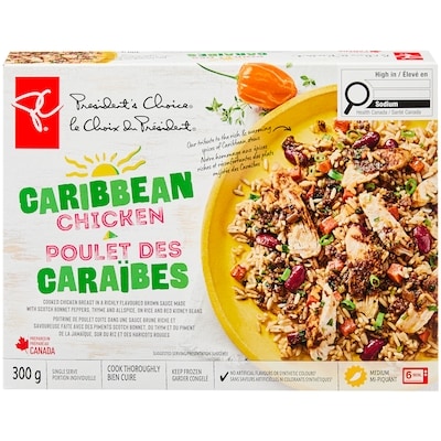 President's Choice Caribbean Chicken 300 g, $1.33/100g