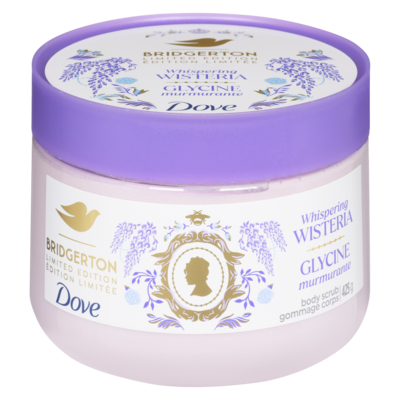 Dove Gommage corps bridgerton glycine murmurante édition limitée 425 g, 2,59 $/100g