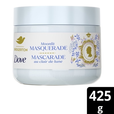 Dove Gommage corporel Bridgerton Mascarade au clair de lune 425 g, 3,06 $/100g