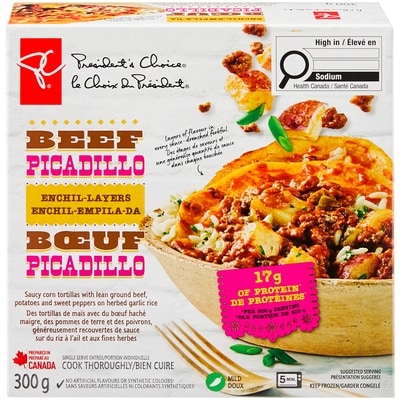 le Choix du Président Bœuf Picadillo Enchil-Empila-Da 300 g, 1,66 $/100g