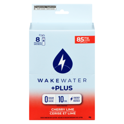 Wakewater Powder Cherry Lime 8x40.0 g, $6.87/100g