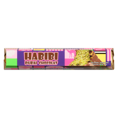 Habibi Dubai Kunafa Pistachio Milk Chocolate 80 g, $13.74/100g