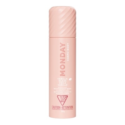 Monday Gel douche fouetté HYDRATATION Glaçage à la vanille 250 g, 5,60 $/100g