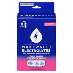 Water powderセット Wakewater Powder Fruit Punch - 8x48.0 g | Loblaws
