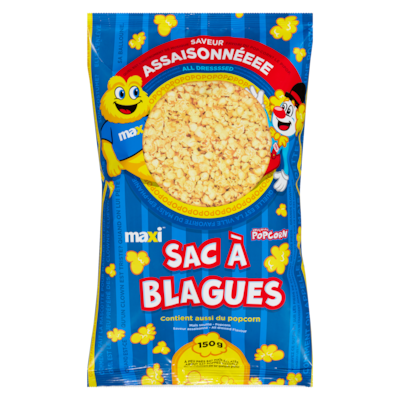French Cancan Popcorn All Dressed Flavour 150 g, $1.67/100g