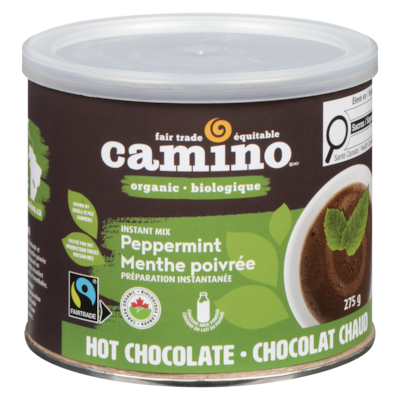 Camino Instant Mix Organic Peppermint Hot Chocolate 275 g, $3.27/100g