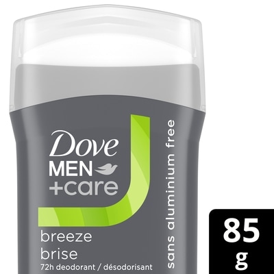 Dove Men+Care Aluminum-Free Deodorant Stick, Breeze  85 g, $10.59/100g