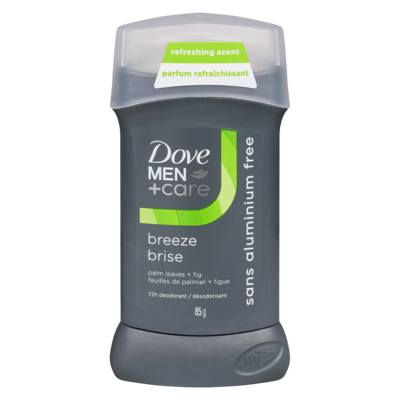 Dove Men+Care Aluminum-Free Deodorant Stick, Breeze 85 g, $9.99/100g