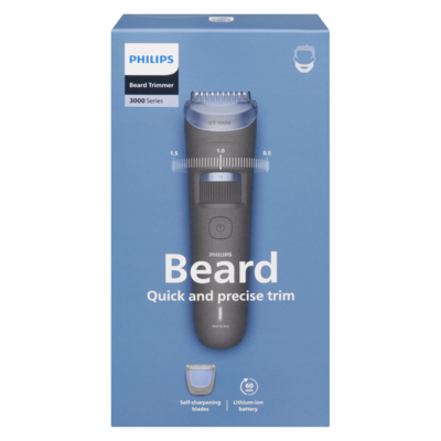 Philips Beard Trimmer 3000 Series 1 ea, $45.00/1ea