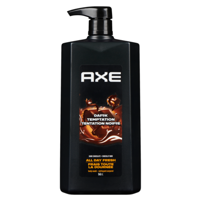 Axe Nettoyant corporel tentation noire chocolat noir 946 ml, 1,21 $/100ml
