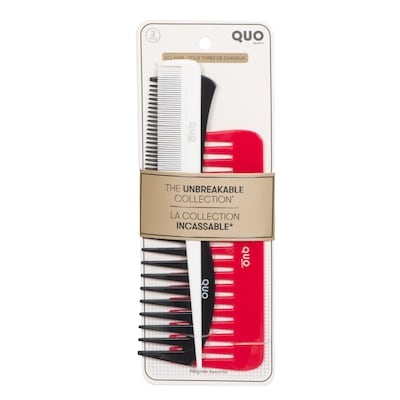 Quo Beauty Unbreakable Comb 3pk Assorted 1 ea, $8.00/1ea
