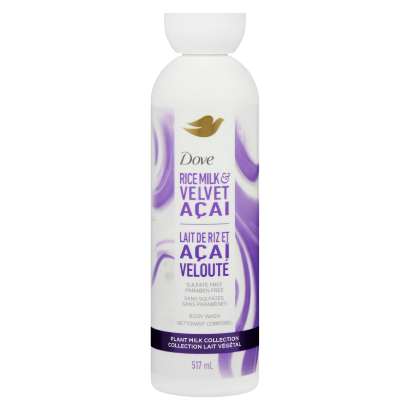 Body Wash Rice Milk & Velvet Açai Plant Milk Collection
