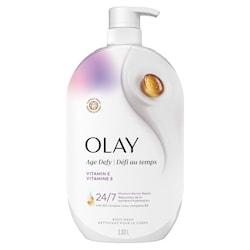 Olay Ultra Moisture Age Defy Body Wash with Vitamin E, Vitamin B3 and Hyaluronic Blend 1035 ml, $1.64/100ml