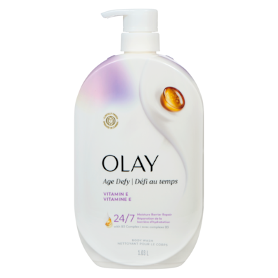 Olay Body Wash, Age Defy Vitamin E 1035 ml, $1.54/100ml