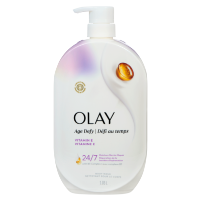 Olay Nettoyant pour le corps, défi au temps, vitamine E 1035 ml, 1,64 $/100ml
