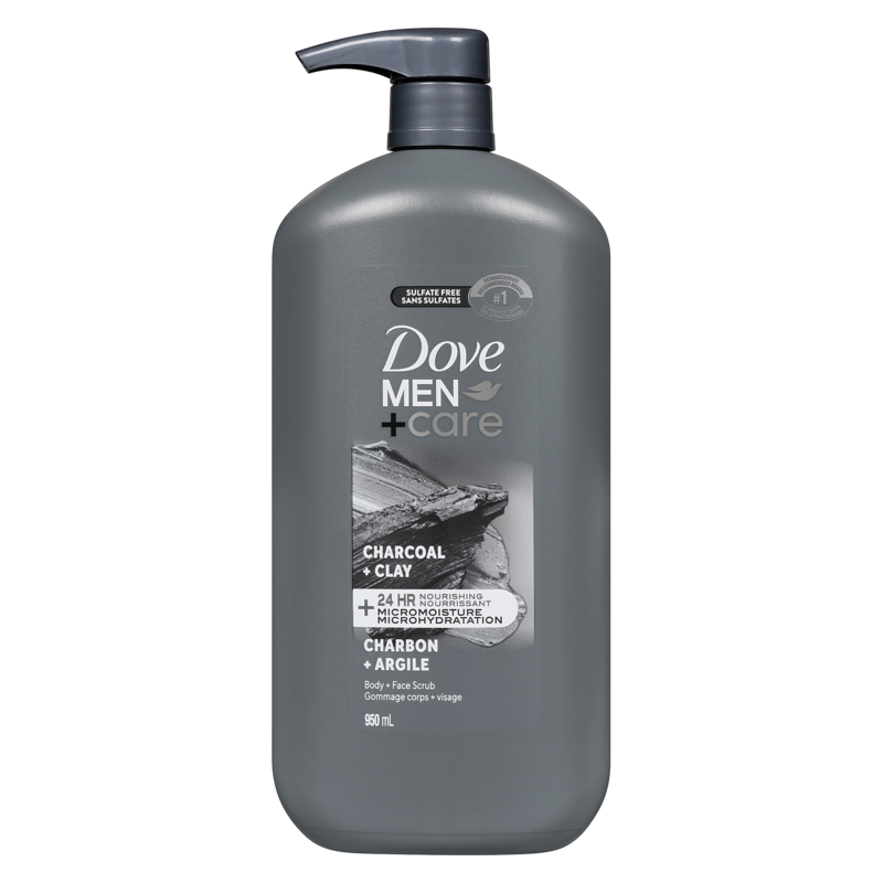 Body + Face Scrub Charcoal + Clay