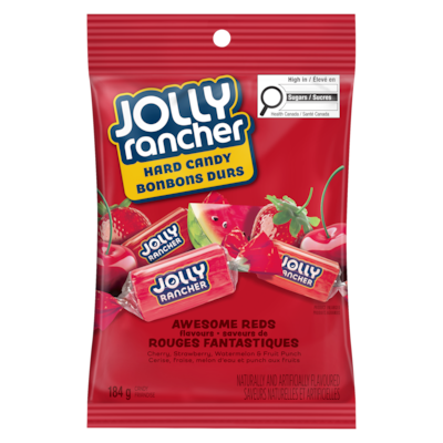 Jolly Rancher Friandise saveurs de rouges fantastiques 184 g, 2,06 $/100g