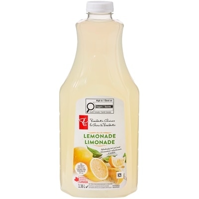 President's Choice Lemonade 1.36 l, $0.35/100ml