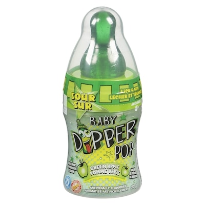 Exclusive Brands Lollipop & Powder Candy Green Apple Sour Ages 5+ 38 g, $5.26/100g
