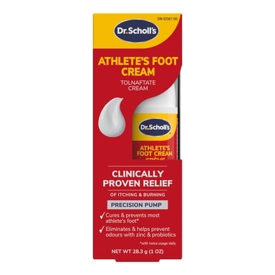 Dr. Scholl’s Crème antifongique contre le pied d’athlète 28.3 g, 63,57 $/100g