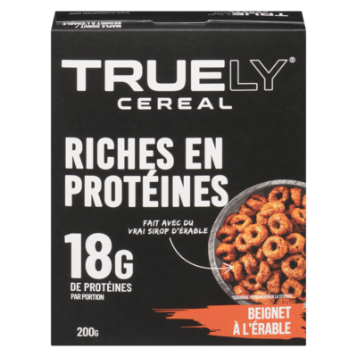 Truely Cereal Cereal beignet à l'érable 200 g, 6,00 $/100g