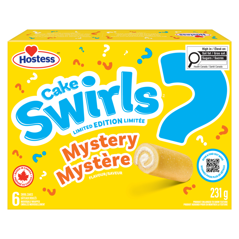 Swirl Cakes Mystery Flavour Limited Edition