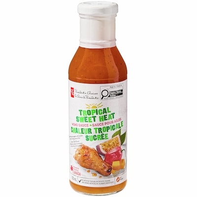 President's Choice Tropical Sweet Heat Wing Sauce 350 ml, $1.28/100ml