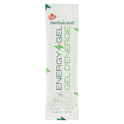 Herbaland Naturals Inc. Energy Gel Unflavoured 40 g, $8.73/100g